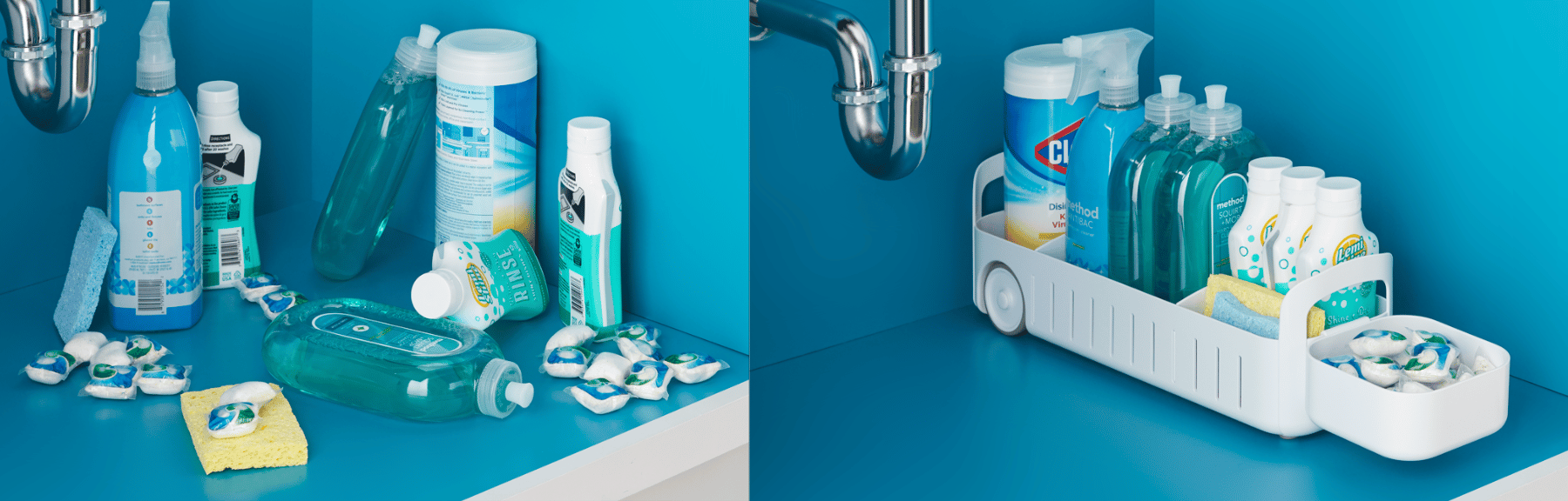 5 organizadores para debajo de tu lavaplatos