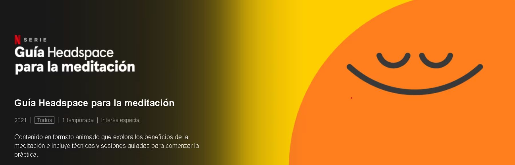 La Guía Headspace para la Meditación: una serie animada de Netflix
