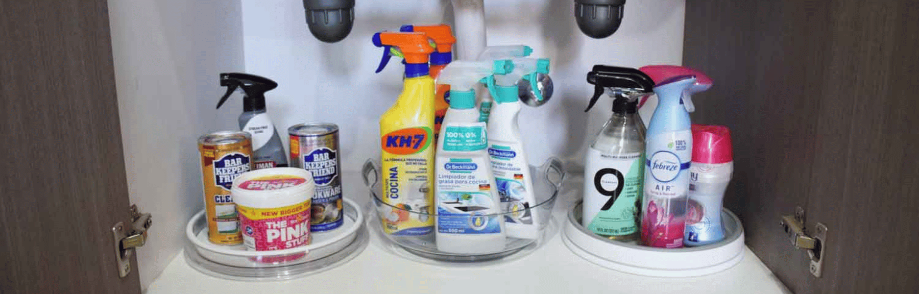 Organizador giratorio: Qué guardar en ellos y donde los puedes usar