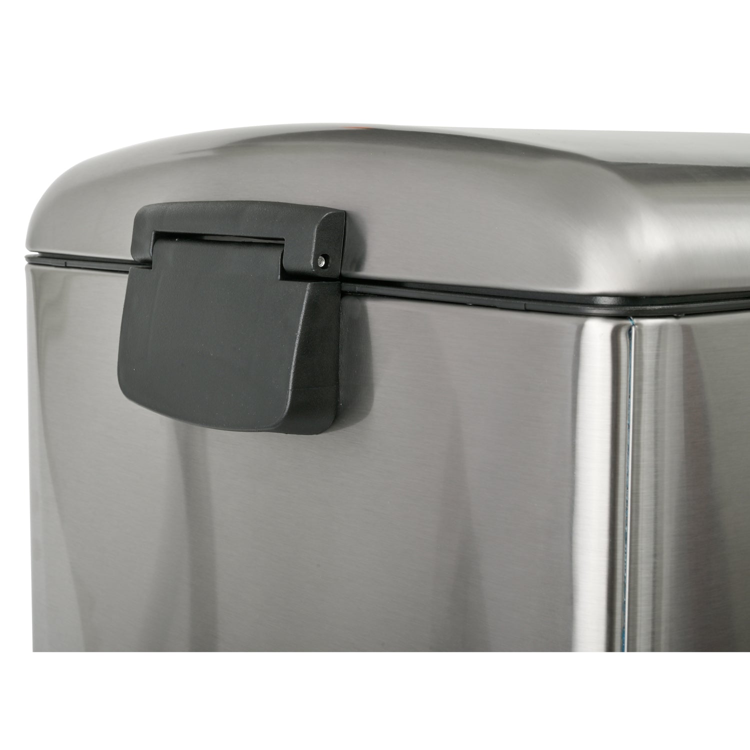 Basurero Cocina Iron 40lts Pedal Acero Inox Simplit