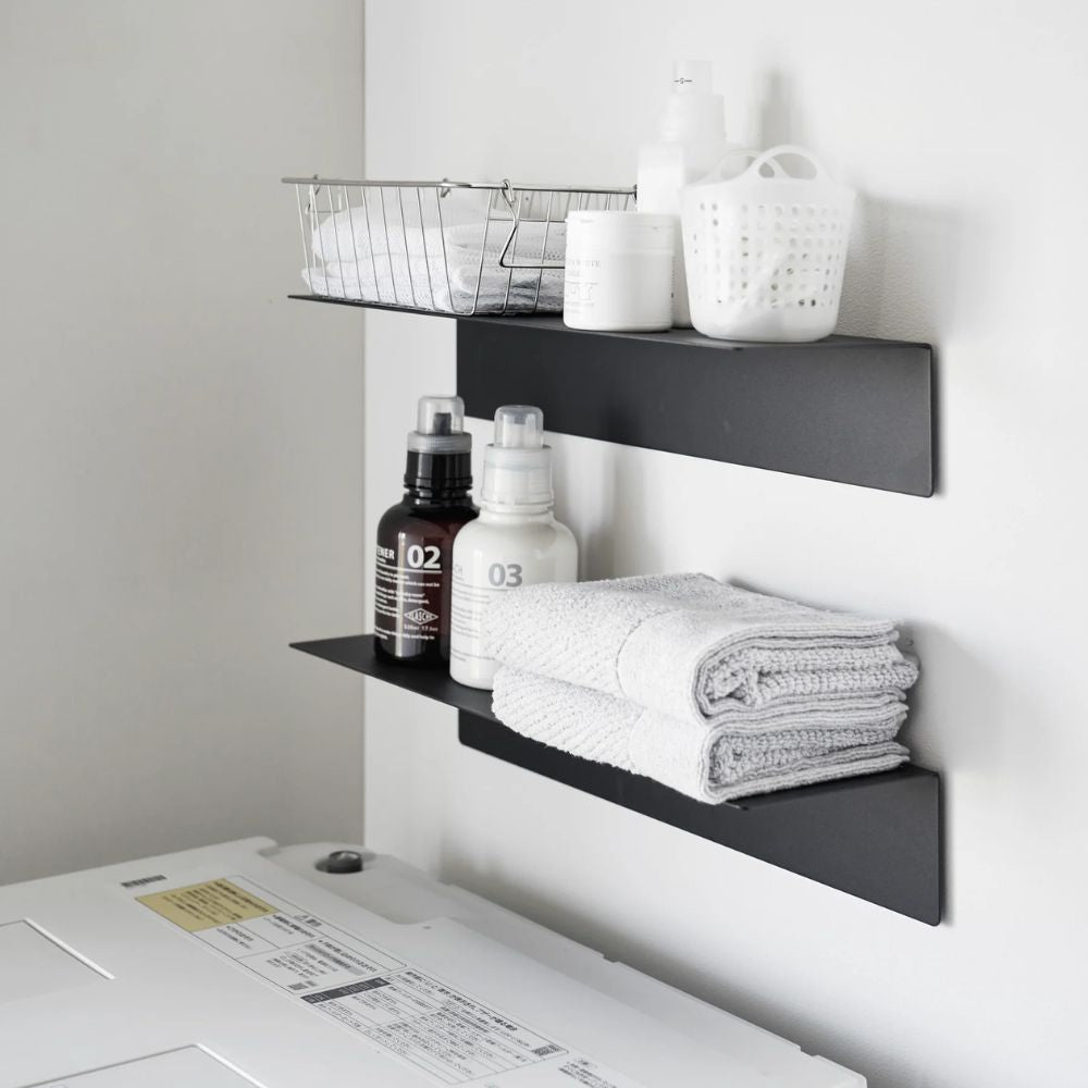 Repisa con Panel Magnético Negro 50cms Yamazaki®