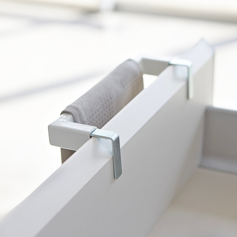 Toallero de Puerta Ajustable Blanco Yamazaki®