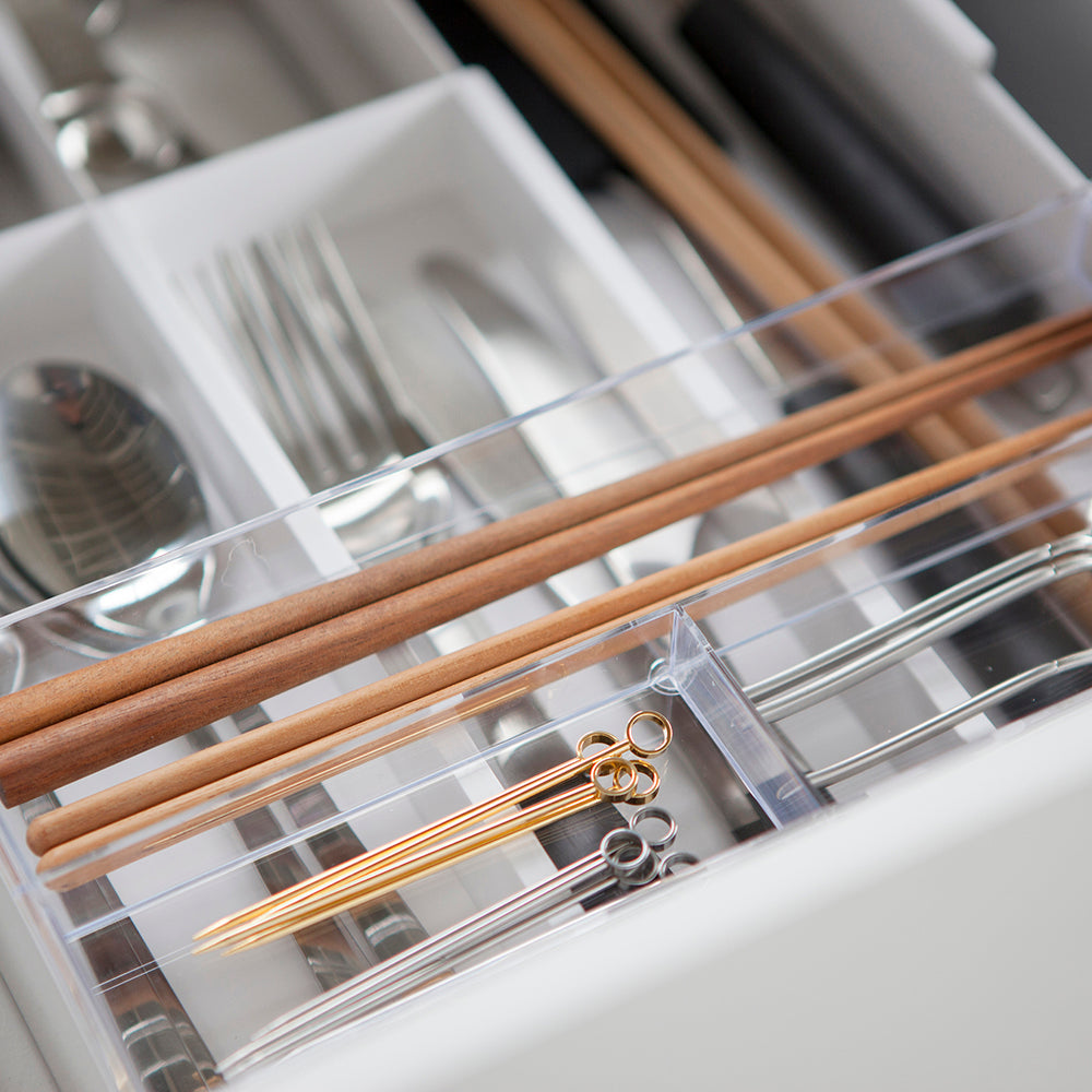 Organizador Cubiertos Extensible Blanco Yamazaki®