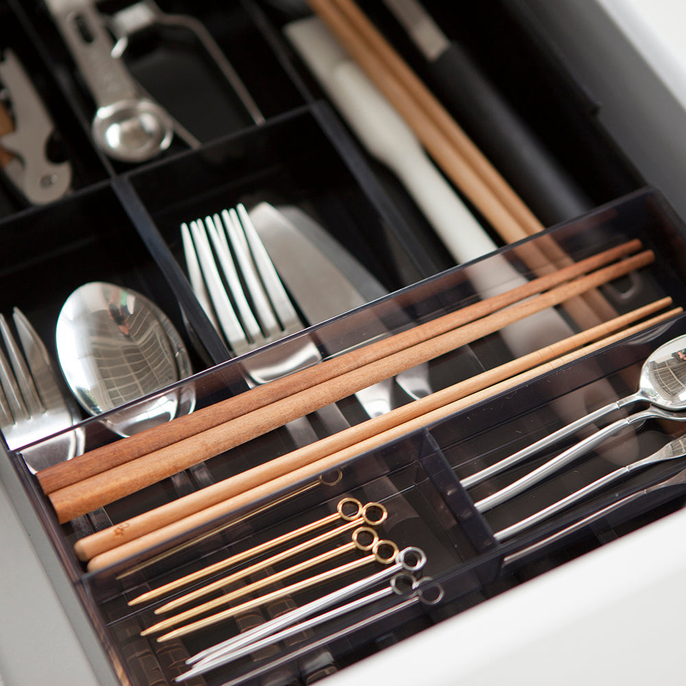 Organizador Cubiertos Extensible Negro Yamazaki®
