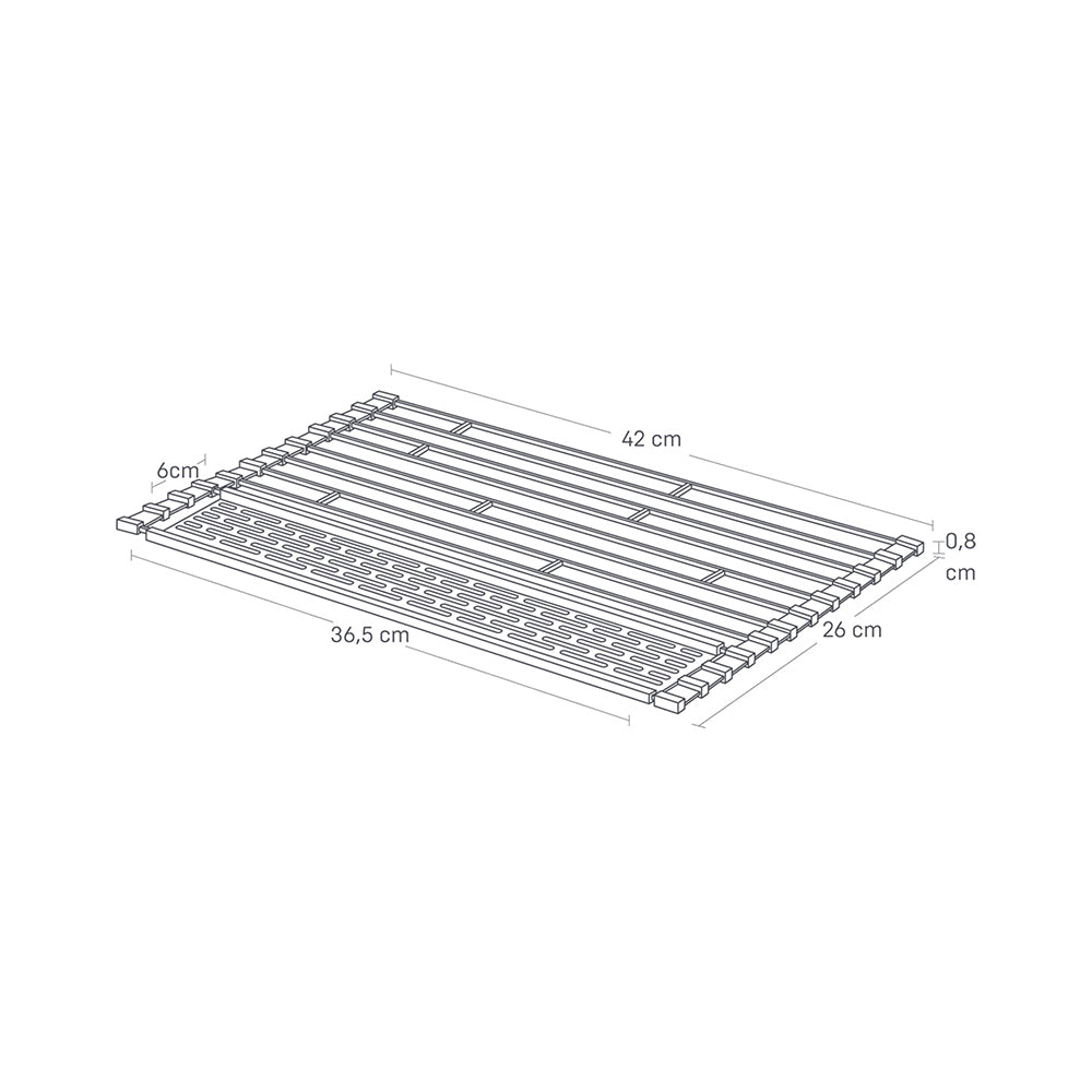 Escurridor Plegable Blanco Yamazaki®