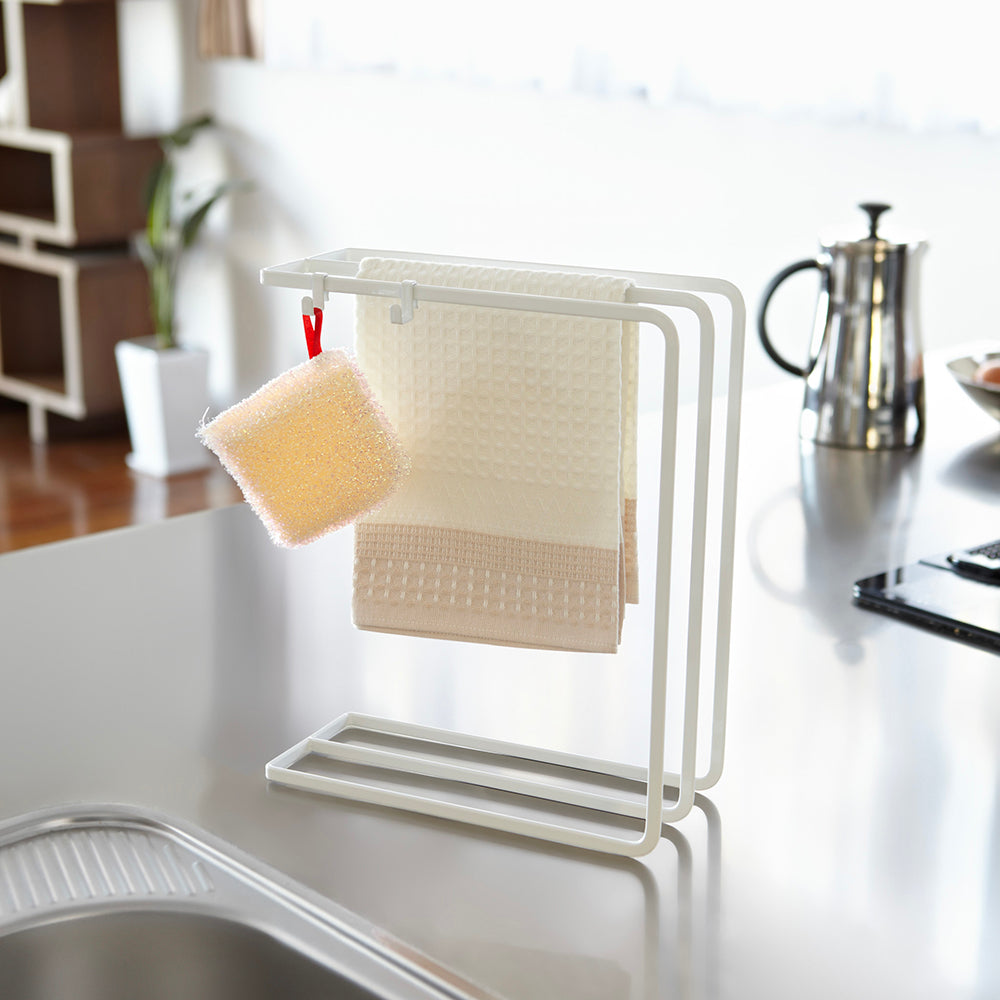 Colgador Paños Cocina Blanco Yamazaki®