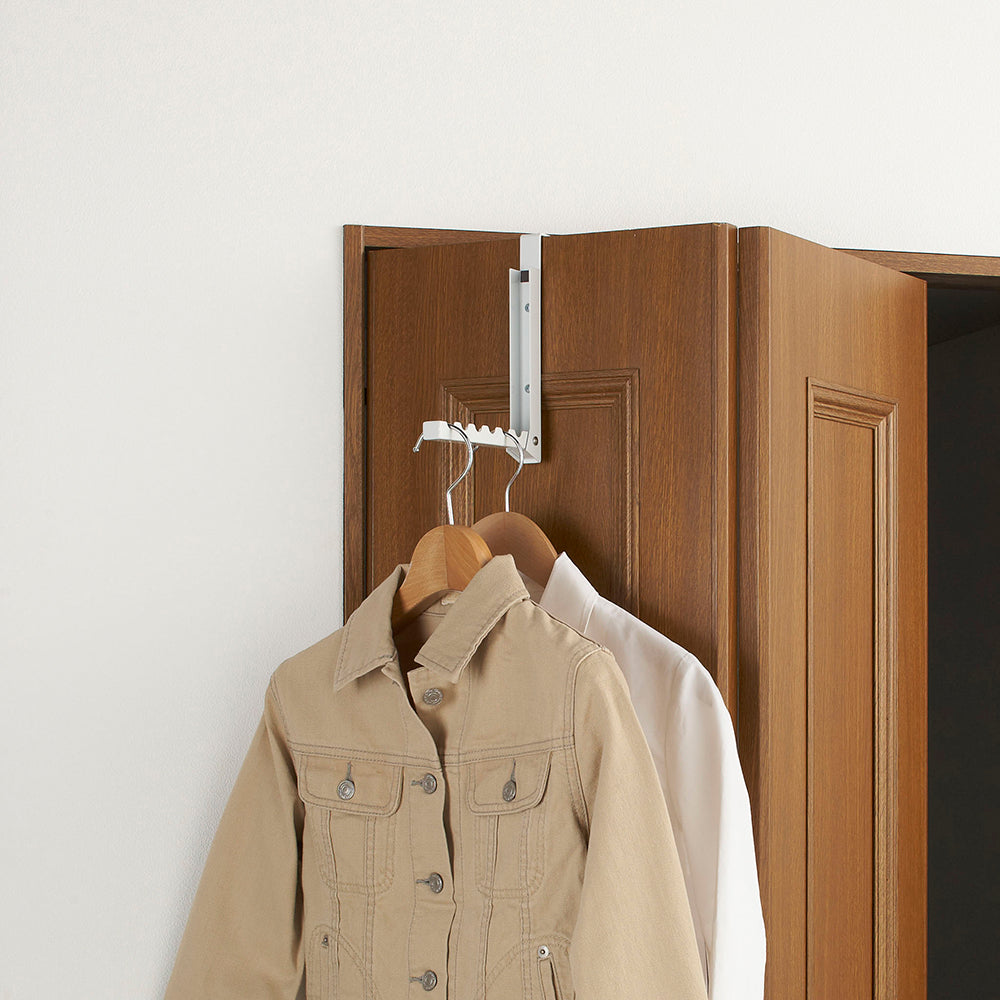 Perchero Puerta Plegable Blanco Yamazaki®