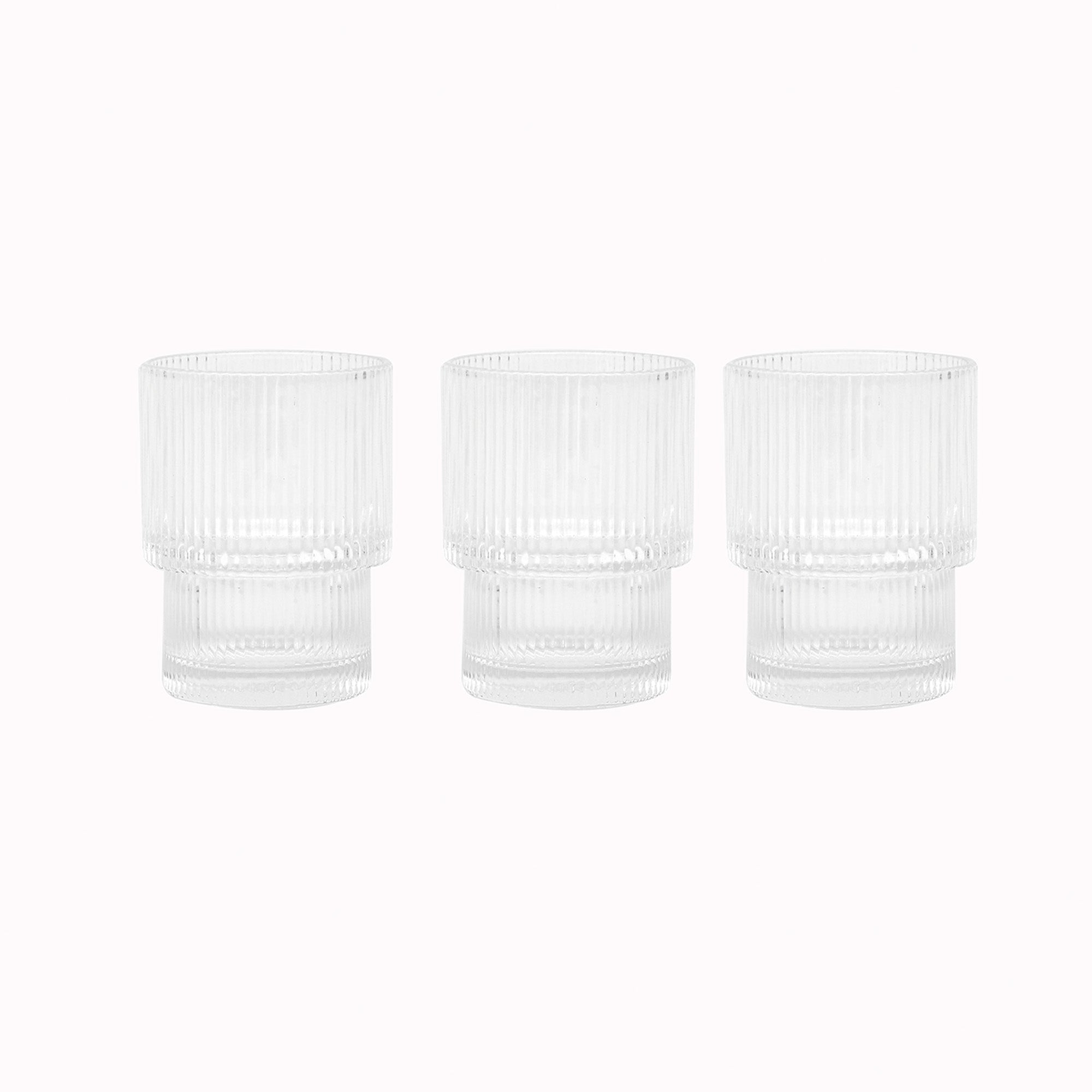 Set 6 Vasos Corto Vintage Charlotte 200ml Simplit