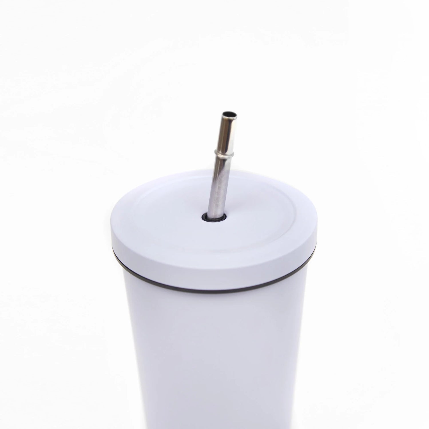 Vaso Térmico Tumbler 750ml Tapa y Bombilla Morado Simplit
