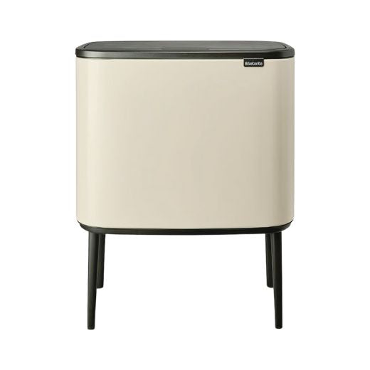 Basurero Bo Touch 11 + 23 Litros Beige Suave Brabantia®