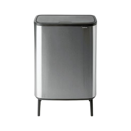 Basurero Bo Touch Hi 2 x 30 Litros Acero Mate Brabantia®