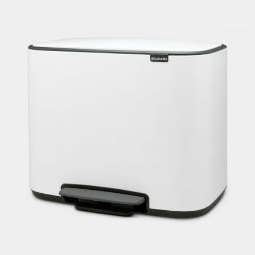 Basurero Pedal Bo 36 Litros Blanco Brabantia®