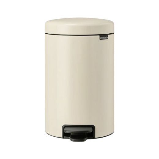 Basurero Pedal NewIcon 12 Litros Beige Suave Brabantia®