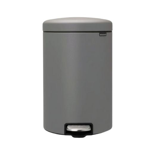 Basurero Pedal NewIcon 20 Litros Gris Concreto Mineral Brabantia®