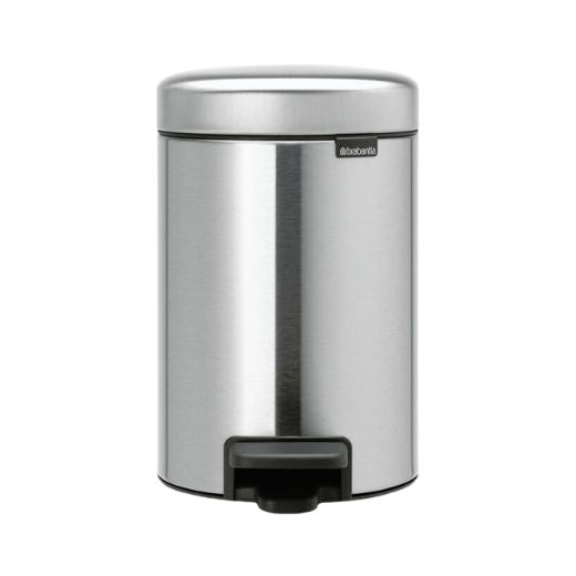 Basurero Pedal NewIcon 3 Litros Acero Mate Brabantia®