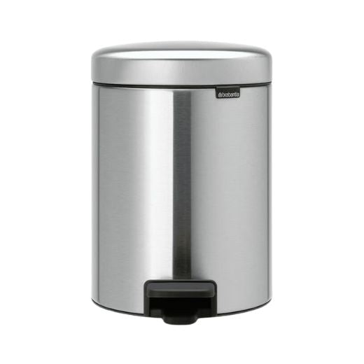 Basurero Pedal NewIcon 5 Litros Acero Mate Brabantia®