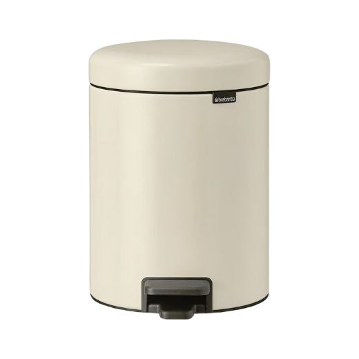 Basurero Pedal NewIcon 5 Litros Beige Suave Brabantia®