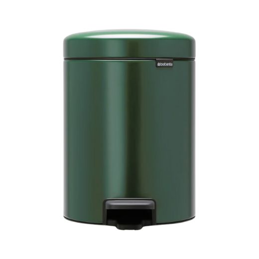 Basurero Pedal NewIcon 5 Litros Verde Pino Brabantia®