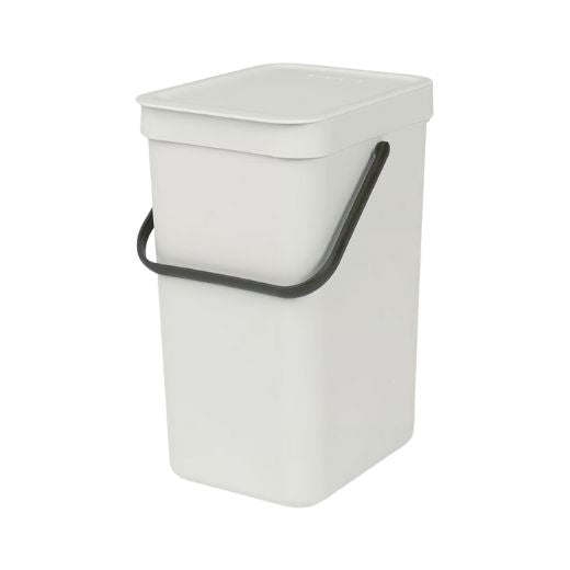 Basurero Sort & Go 12 Litros Gris Claro Brabantia®