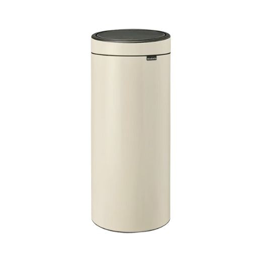 Basurero Touch New 30 Litros Beige Suave Brabantia®