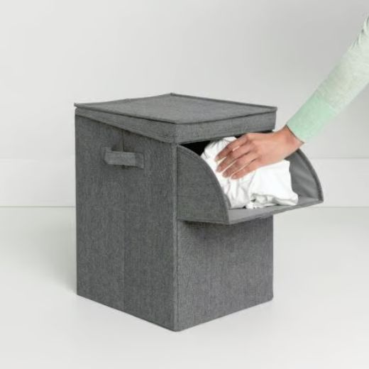 Caja Apilable para Ropa 35 Litros Negro Brabantia®