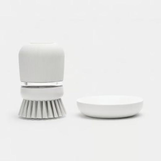 Cepillo para Platos con Dispensador Gris Claro Brabantia®