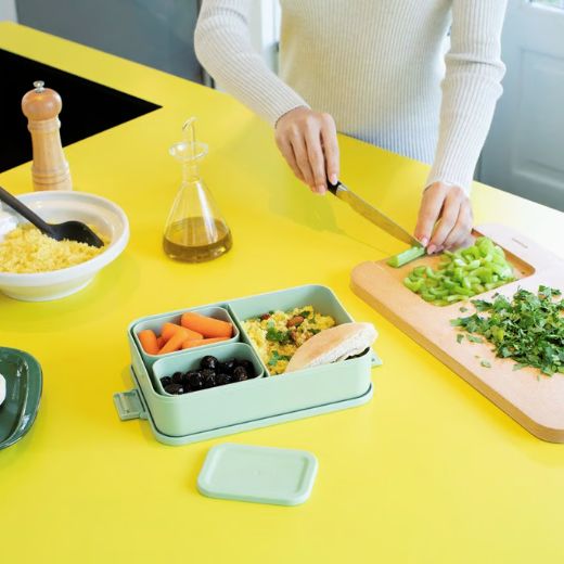 Contenedor para Almuerzo Make & Take Bento Grande Verde Jade 2 Litros Brabantia®