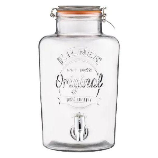 Dispensador Clásico con Cierre Clip Top 8Lt Kilner®