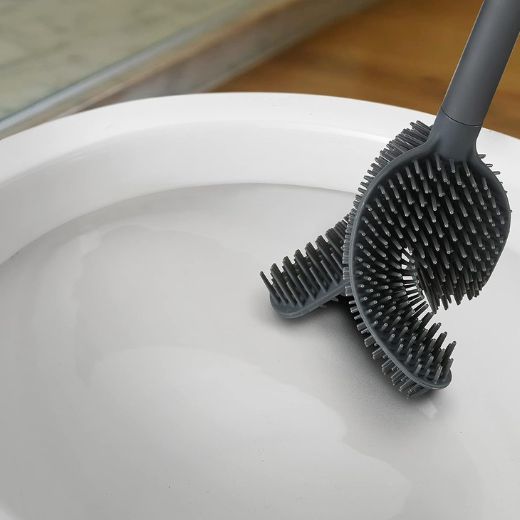 Escobilla para WC Flex™ 360 con Acabado de Acero Inoxidable Joseph Joseph®