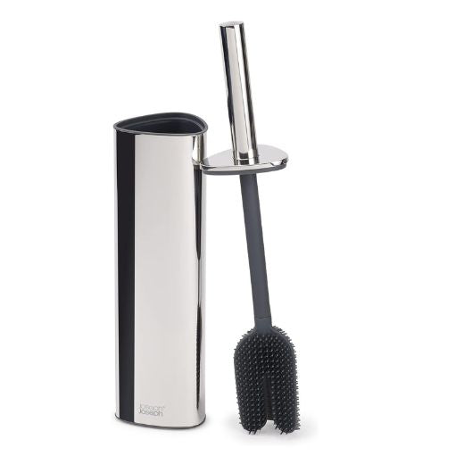 Escobilla para WC Flex™ 360 con Acabado de Acero Inoxidable Joseph Joseph®