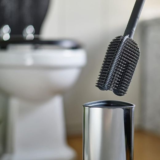 Escobilla para WC Flex™ 360 con Acabado de Acero Inoxidable Joseph Joseph®