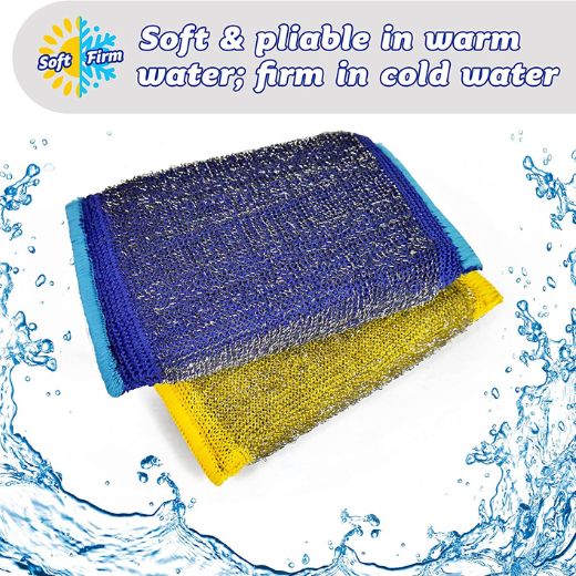 Esponja de Acero Inoxidable Steel Scour Daddy (2 unidades) Scrub Daddy®