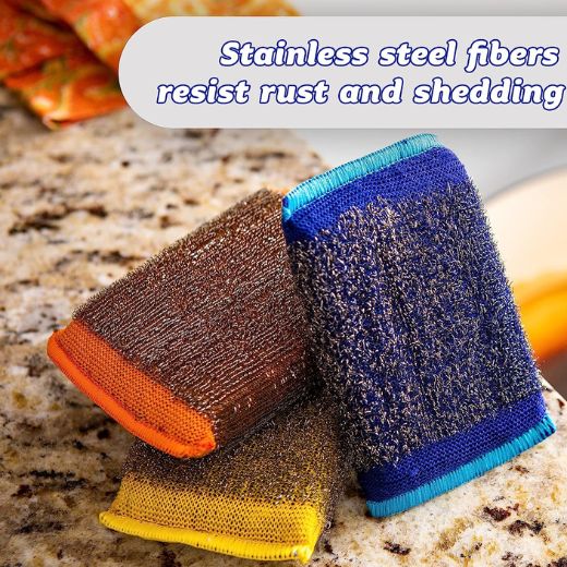 Esponja de Acero Inoxidable Steel Scour Daddy (2 unidades) Scrub Daddy®