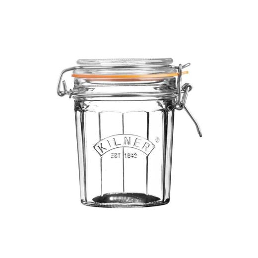 Frasco Faceteado con Cierre Clip Top 0,45Lt Kilner®