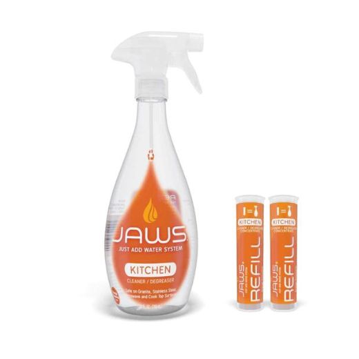 Kit Inicial Limpiador y Desengrasante Cocina 2 Pods x 739 ml Jaws®