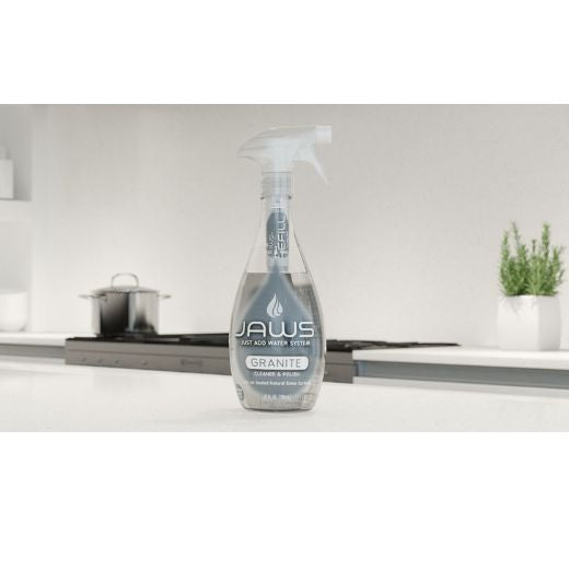 Kit Inicial Limpiador y Abrillantador Granito 2 Pods x 739 ml Jaws®
