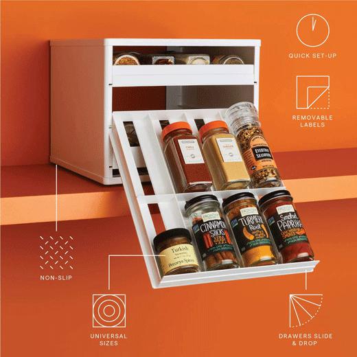 Organizador de Especias con Repisas SpiceStack YouCopia®