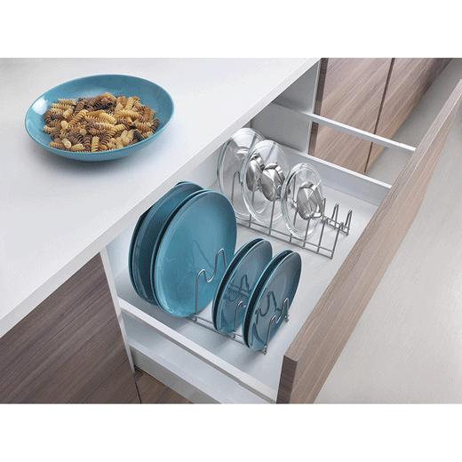 Organizador para Tapas de Ollas y Bandejas Lido Metaltex®