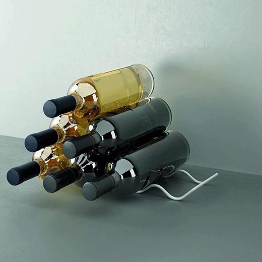 Porta Botellas Ola-10 Metaltex®