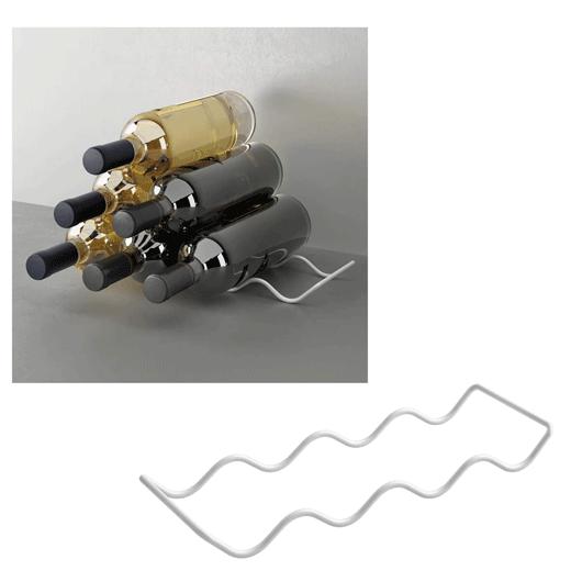 Porta Botellas Ola-10 Metaltex®