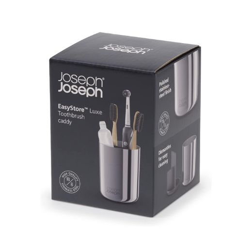 Porta Cepillo de Dientes Small Acero Inoxidable Joseph Joseph®