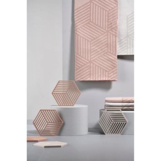 Salvamanteles Hexagonal Gris Claro Zone Denmark®