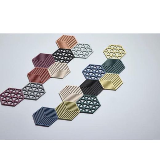 Salvamanteles Hexagonal Gris Claro Zone Denmark®