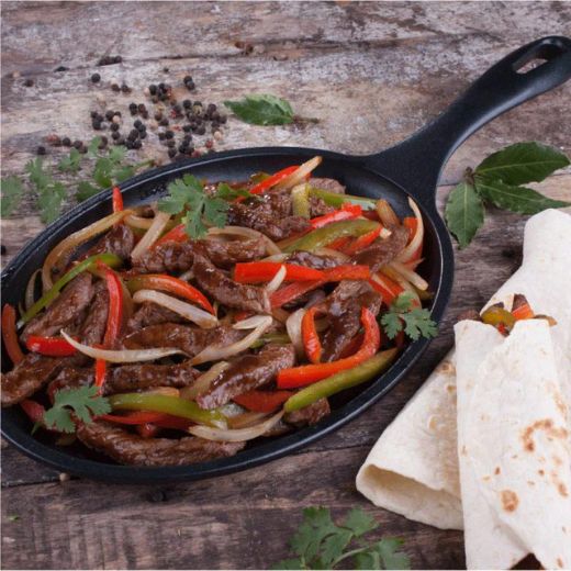 Sartén Fajita Ovalada Precurada 24 x 17,5 cm Victoria®