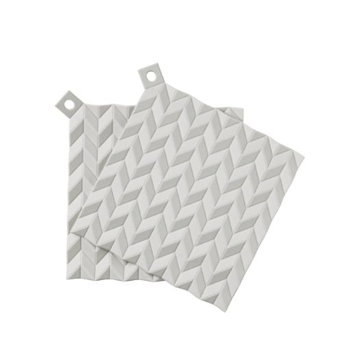 Set 2 Toma Ollas HOLD-ON Gris Claro Rig Tig®