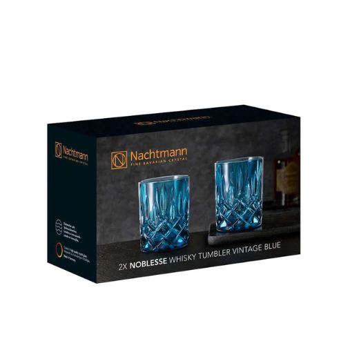 Set 2 Vasos Noblesse Vintage Blue Whisky Nachtmann®