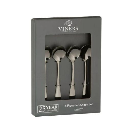 Set 4 Cucharas Té Select Grey Viners®