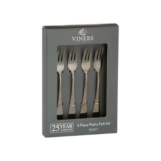 Set 4 Tenedores Select Grey Viners®