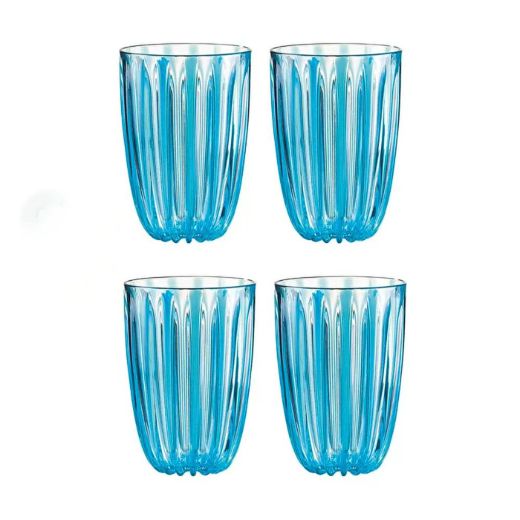 Set 4 Vasos Dolcevita Turquesa Guzzini®