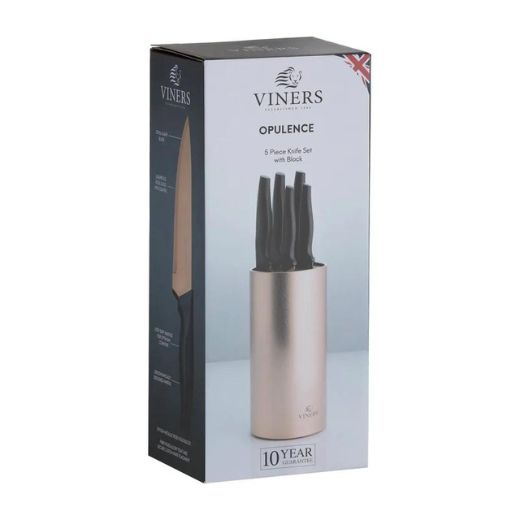 Set 5 Pzs Opulence Rose Gold Bloque Viners®